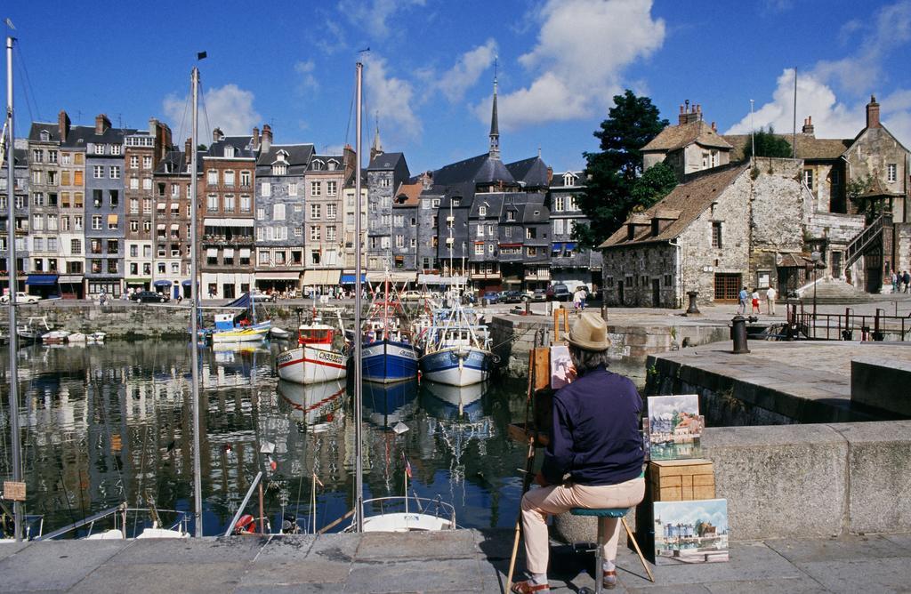 Appartement Mogador Honfleur Esterno foto